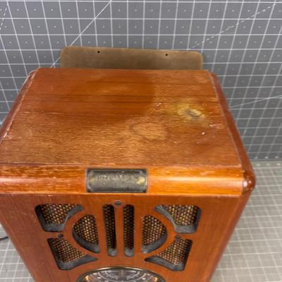Old Timey Looking Radio Cassett Player