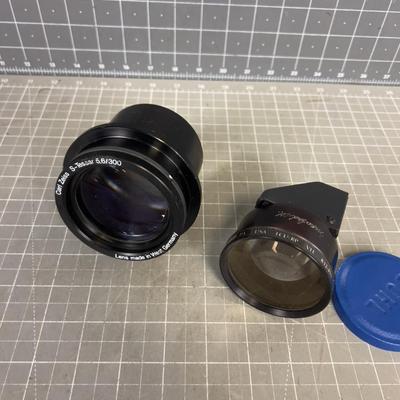 2 Vintage Camera Lenses