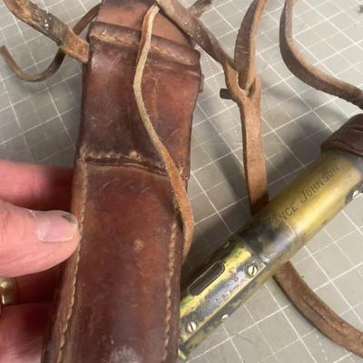 Antique Brass Hand Level