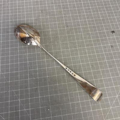 Silver Serving Spoon Hallmarked