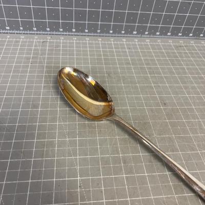 Silver Serving Spoon Hallmarked