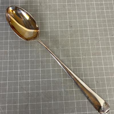 Silver Serving Spoon Hallmarked