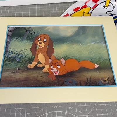 Fox and the Hound LITHOGRAPH 1994 