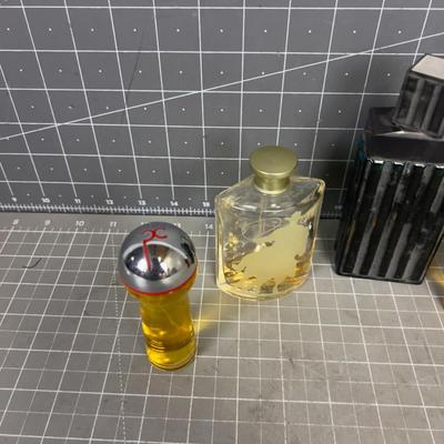 Collection of Men's Scents; Piere Cardian and Stetson (5 Bottles) 