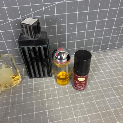 Collection of Men's Scents; Piere Cardian and Stetson (5 Bottles) 