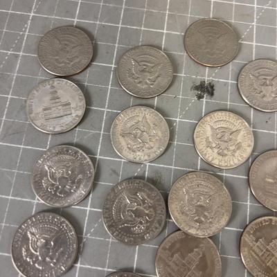 Kennedy Half Dollars, 36 Total 