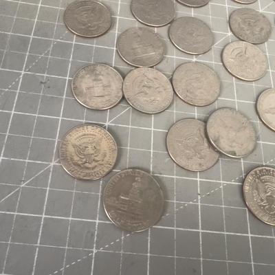 Kennedy Half Dollars, 36 Total 