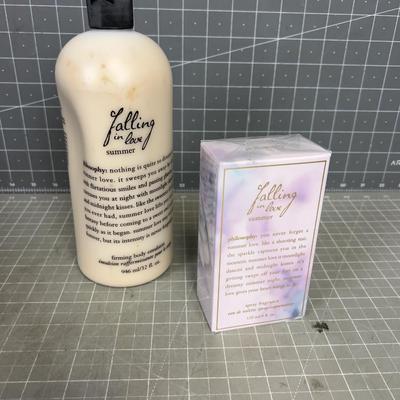 Falling in Love Fragrance and Lotion. NEW