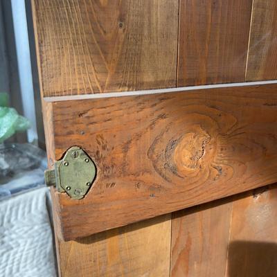 Knotty Pine Cabinet 