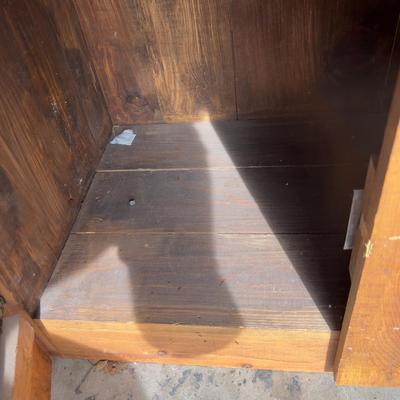 Knotty Pine Cabinet 