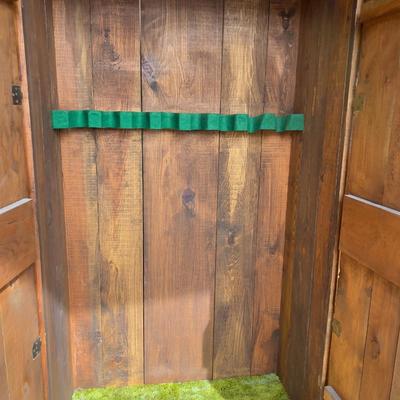 Knotty Pine Cabinet 