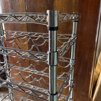 Rolling Wine Rack 