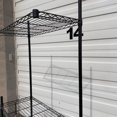 Bakers Rack Black 