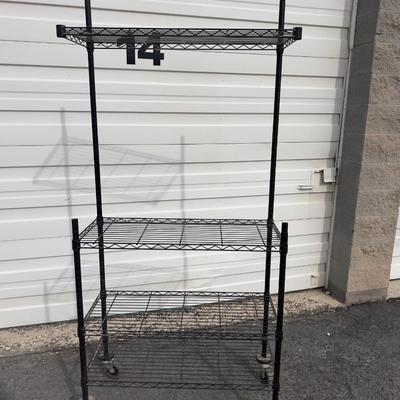 Bakers Rack Black 