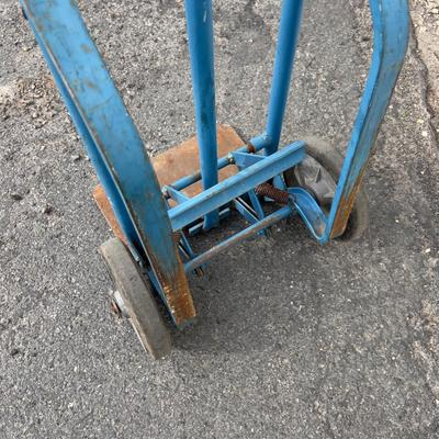 Blue Hand Truck