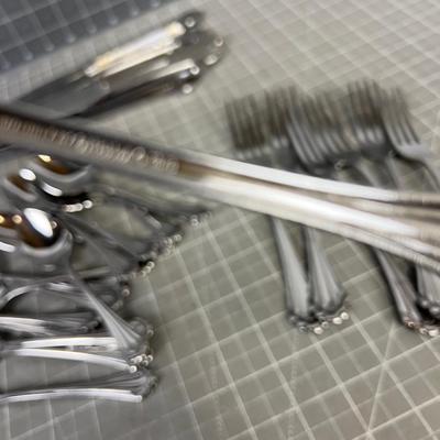 Partial Set of Onedia Silverware; Pattern is COMMUNITY