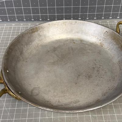BON CHEF Cast with Brass Handles Sauté Pan