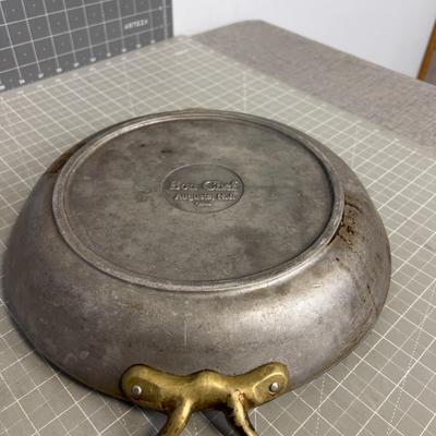 BON CHEF Cast with Brass Handles Sauté Pan