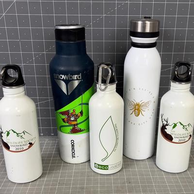 Metal Water Bottles  (5) 