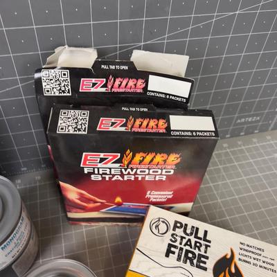 Fire Starter &  Sterno 