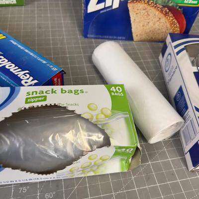 Kitchen Stuff, Plastic Bags etc.