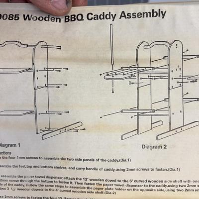 BBQ Caddy and Some Extendable Forks