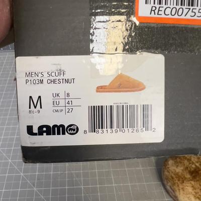 LAMO Slippers Tan Men's 8-1/2