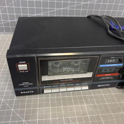 SANYO Cassett Deck 
