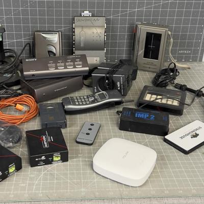 Assortment of Electrical Gadgets 
