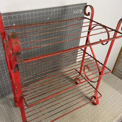 Cutest RED Wire Rack Ever!!