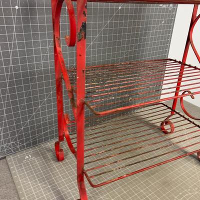 Cutest RED Wire Rack Ever!!