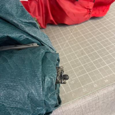 Camp Chair and a Tent Red