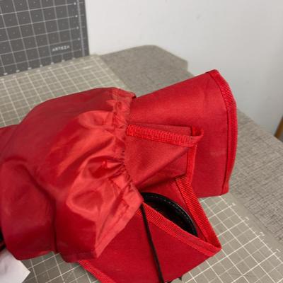 Camp Chair and a Tent Red