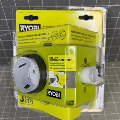 RYOBI Door Lock Installation Set NEW