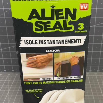 Alien Seals (3) Rolls NEW Keeps the Windows Tight
