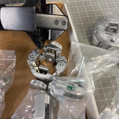 Pole Clamps and Various Electronic Stage Items