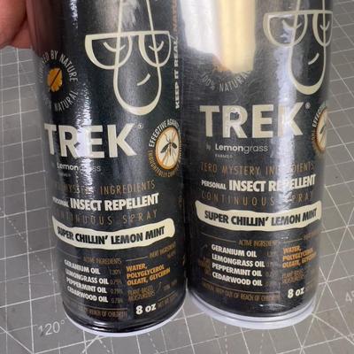 TREK Insect Repellent NEW (2) Cans
