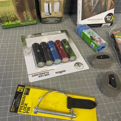 Out door Gear: Dry Bag, Lights and Gear Line