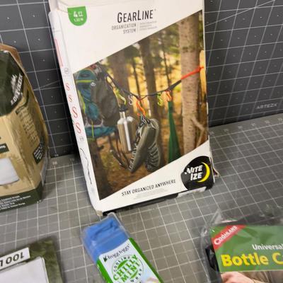 Out door Gear: Dry Bag, Lights and Gear Line