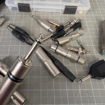 Lot of Audio Visual Connectors