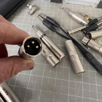 Lot of Audio Visual Connectors