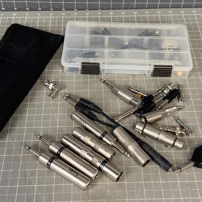 Lot of Audio Visual Connectors