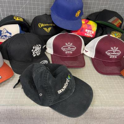 Ball Cap Collection; Ski, October Fest, Outdoor