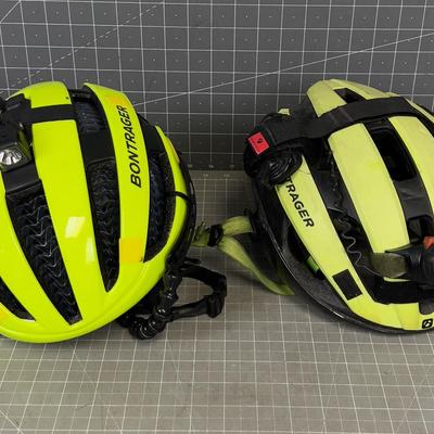 2 Bike Helmets 