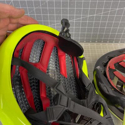 2 Bike Helmets 