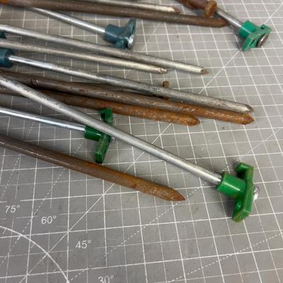 Spike n& Tent Pegs 12" Nails 