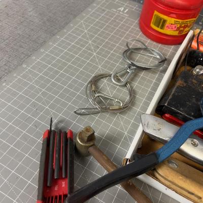 Pile of Garage Tools 