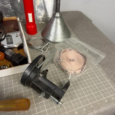 Pile of Garage Tools 