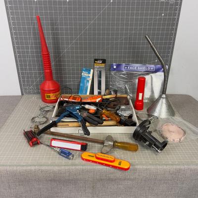 Pile of Garage Tools 