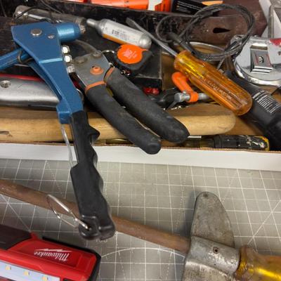 Pile of Garage Tools 